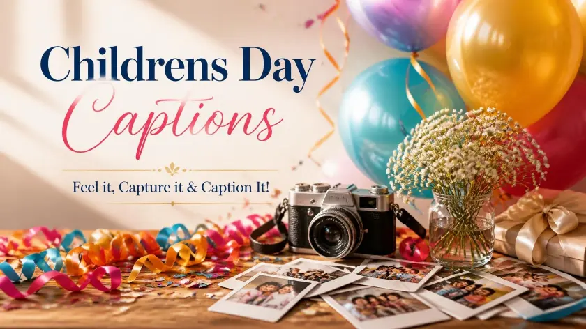 Children day Captions celebrate little smiles happiness