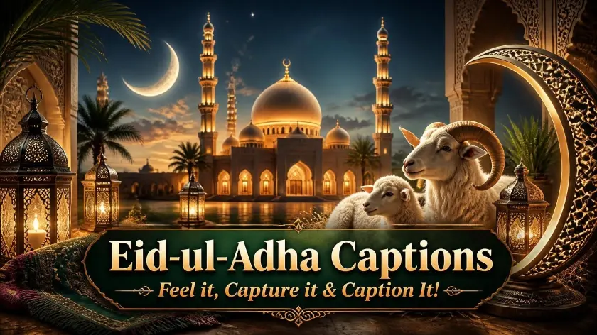eid-ul-adha Captions celebrate Festival