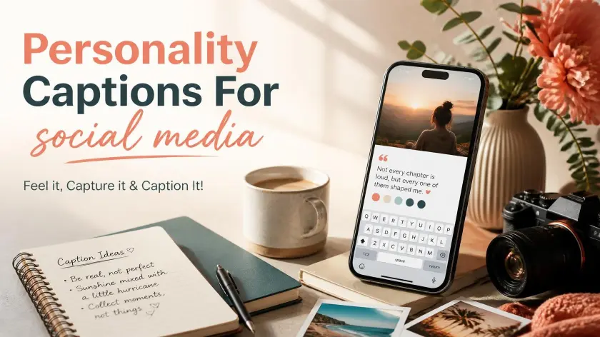 Personality Captions social media express true self
